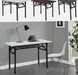 Foldable Office Table 120cm x 60cm - 2