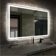Kioo cha Bafuni cha Smart LED chenye Kuzuia Ukungu - 4