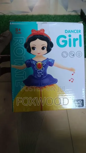 Musical Dancing Angel Doll Toy for Kids | 360° Rotating