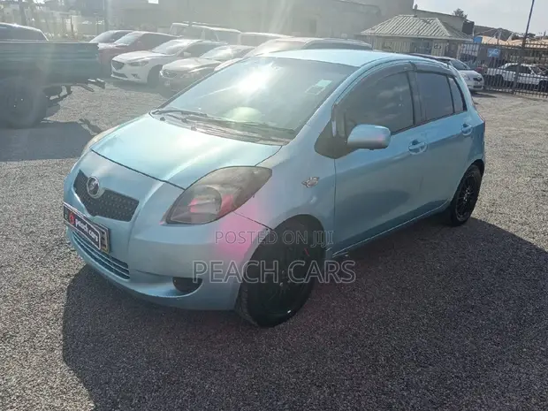 Toyota Vitz 2007 Blue - 1