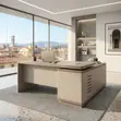 Executive Modern 1.8m Office Desk - 4