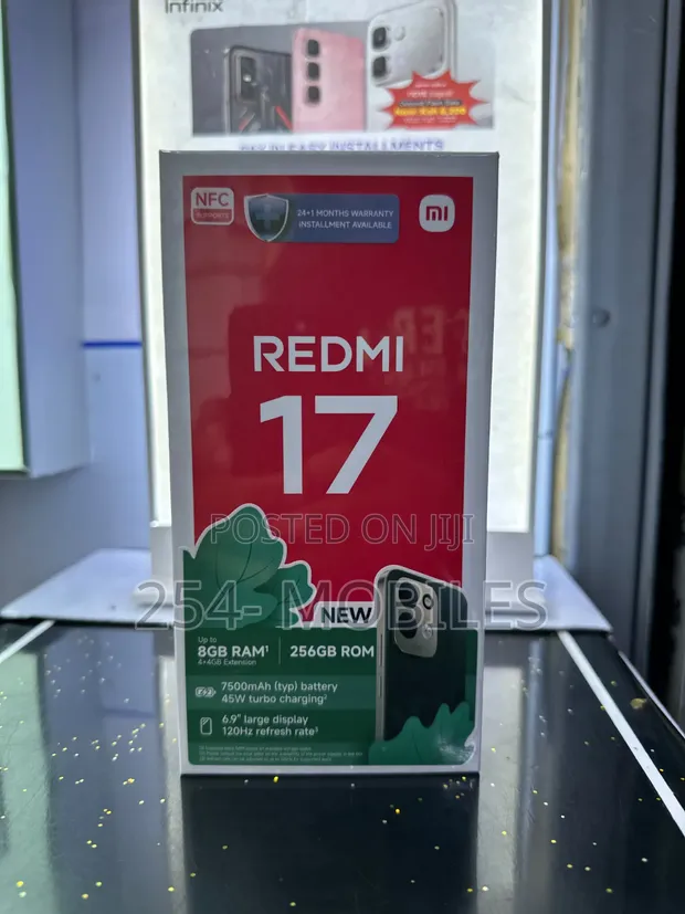 New Xiaomi Redmi 17 256GB Blue - 1