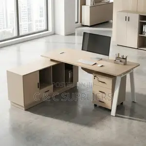 Imported C&C Executive Desk with Extension