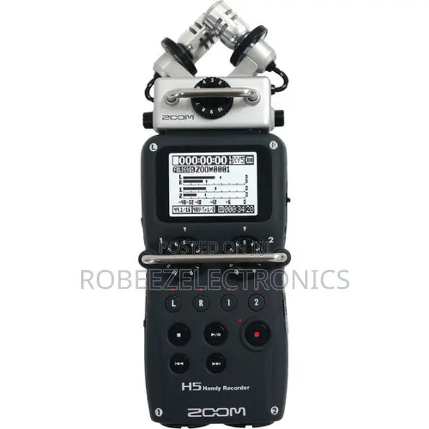 Zoom H5 Handy Recorder with Interchangeable Microphone System - 1
