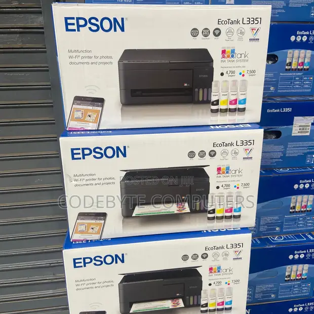 Epson L3351 Printer ya Ink Tank Yote-kwa-Moja - 1