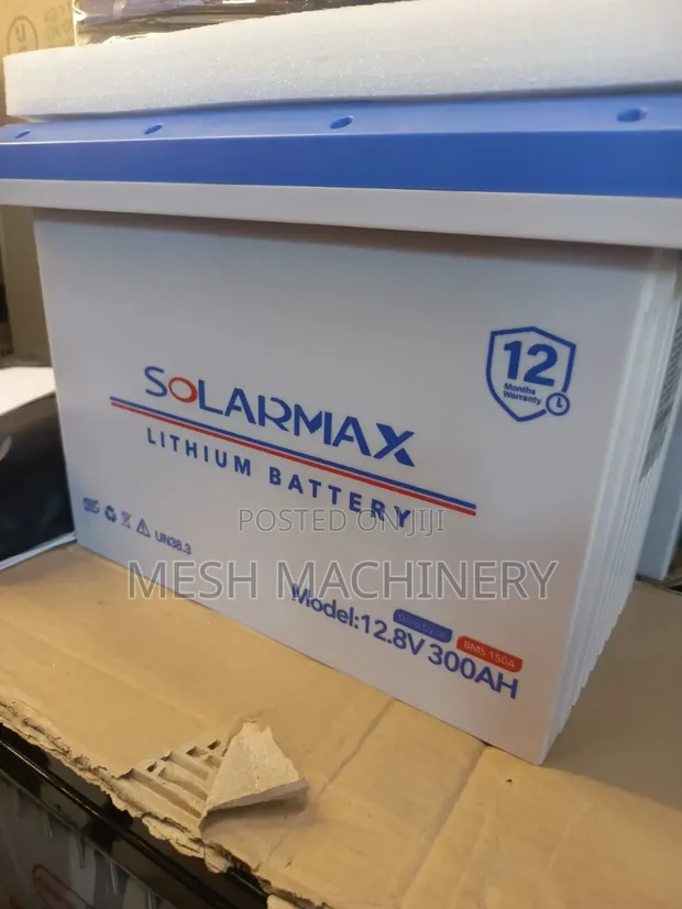 Solarmax 12.8V 300Ah Lithium Battery - 1