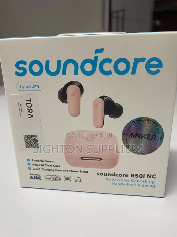 Anker Soundcore R50i NC Earbuds Pink - 1