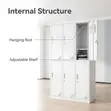 Home Office and Gym Locker Cabinet - 1