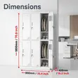 Home Office and Gym Locker Cabinet - 3