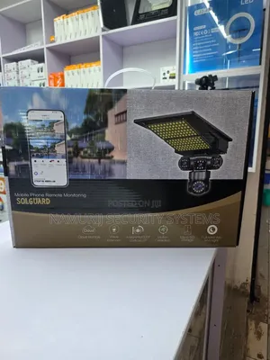 Solar Street Light with 4G Camera