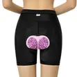 Women's High-Waist Padded Cycling Shorts - 3