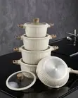 10-Piece Uakeen Non-Stick Cookware Set (VK 49) - 1