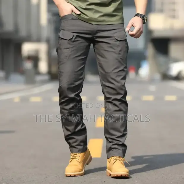 Outdoor Tactical Waterproof Ix7 Cargo Trousers - 1