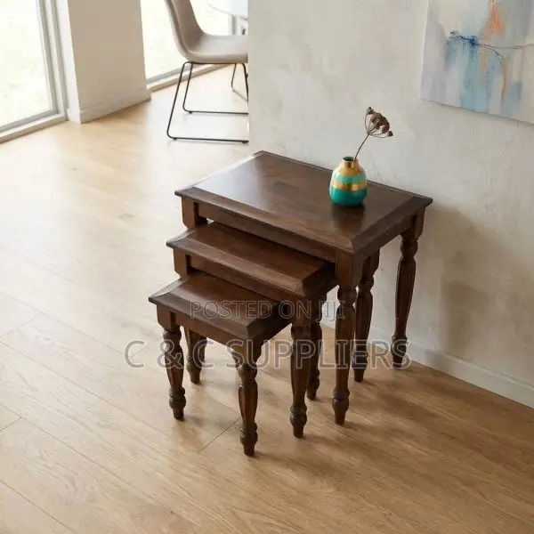 Wooden Nesting Tables Set - 1