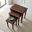 Wooden Nesting Tables Set - 3