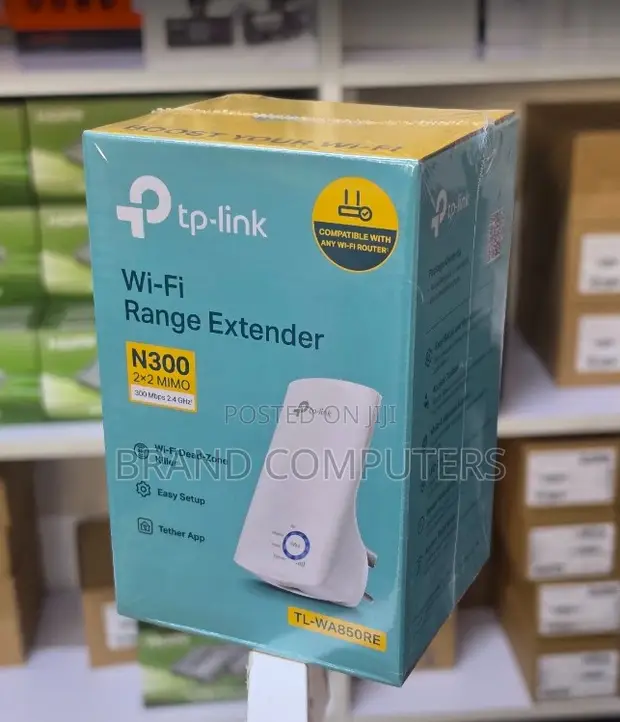 TP-Link TL-WA850RE N300 Wi-Fi Range Extender - 1