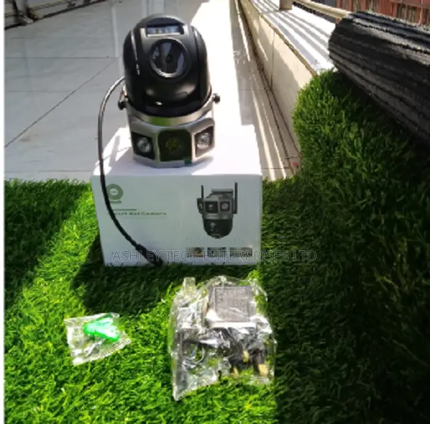 AC Powered Dual Lens Smart WiFi PTZ Security Camera - 1