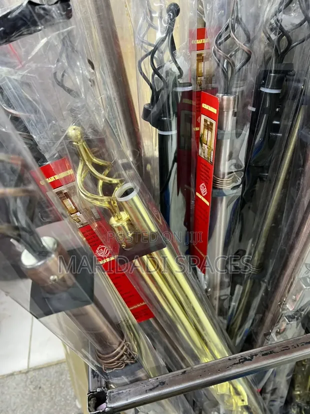 Premium Expandable Stylish Curtain Rods - 1