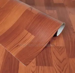 Elegant Vinyl Mkeka Wa Mbao - Natural Wood Design