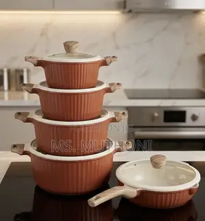 Complete Nonstick Cookware Set - 5 Sizes