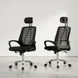 Swivel Mesh Headrest Boardroom Chair - 5