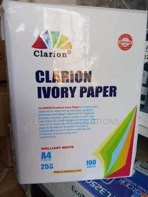 Karatasi Halisi ya Clarion Ivory 250 GSM