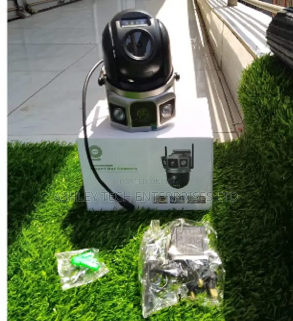 AC Powered Dual Lens PTZ CCTV Camera - 1