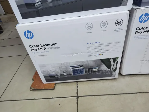 HP Pro MFP 4303fdn Color Laserjet Printer - 1