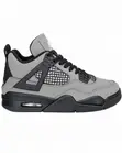 Air Jordan 4 Grey Sneakers - 4