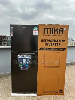 Mika 202L No Frost 2-Door Fridge with Inverter Compressor