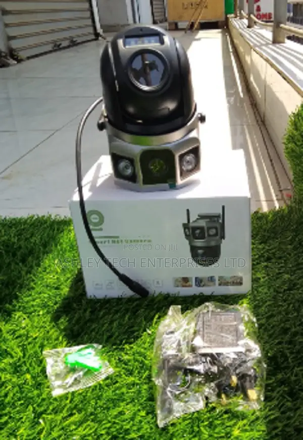 Kamera ya V380 Dual Lens Pan Tilt Zoom WiFi - 1