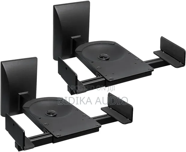 New Adjustable Speaker Wall Mount (Tilt/Swivel, 25kg) - 1