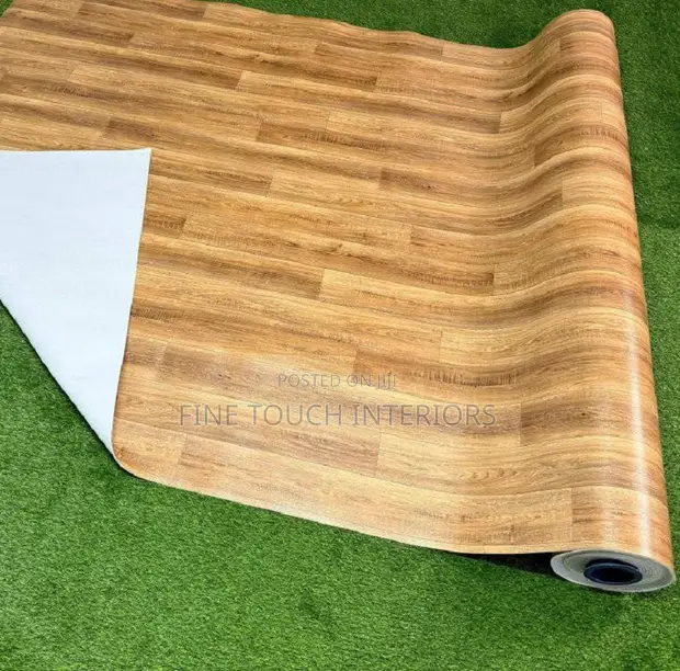 Anti-Slip Vinyl Mkeka Wa Mbao Carpets - 1