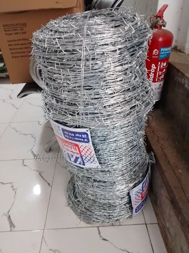 Galvanized Barbed Wire - 610 Meters - 1