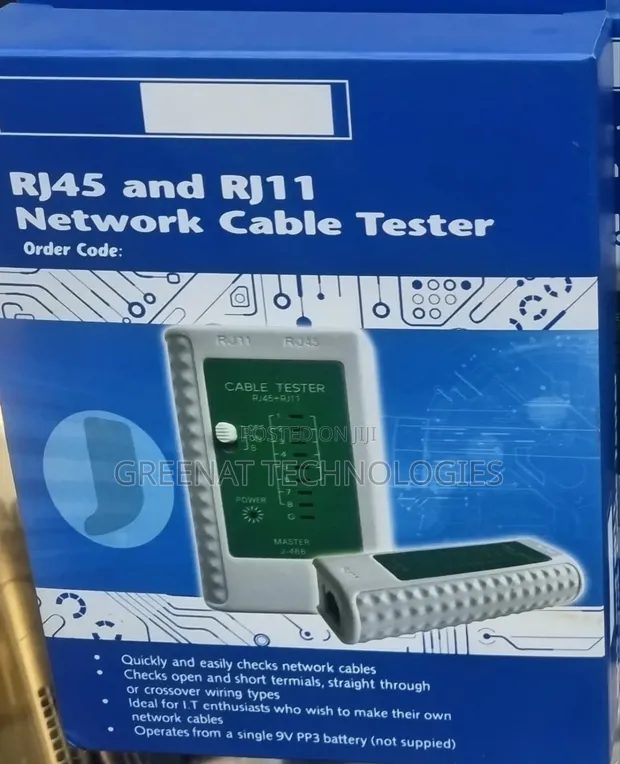 RJ45/RJ11 Network Cable Tester - 1