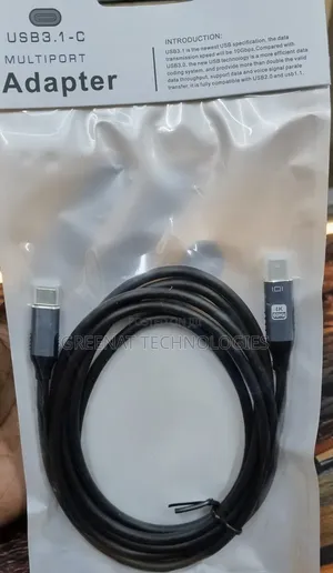 Mini DisplayPort to USB-C Cable - 4K 60Hz Adapter