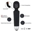Cordless Electric Magic Wand Massager Vibrator - 3