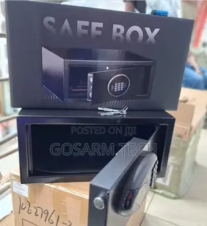 Heavy-Duty Safe Box with Keys & Digital Keypad