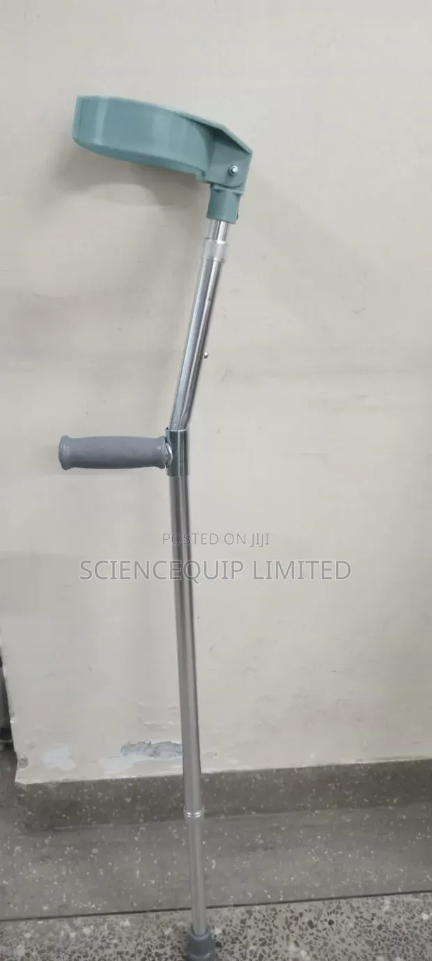 Adjustable Open Elbow Crutches - Pair - 1