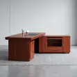 Mahogany Executive Office Desk - 2