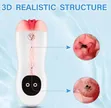 Automatic Hands-Free Male Masturbator Cup with Thrusting Vibration - 2
