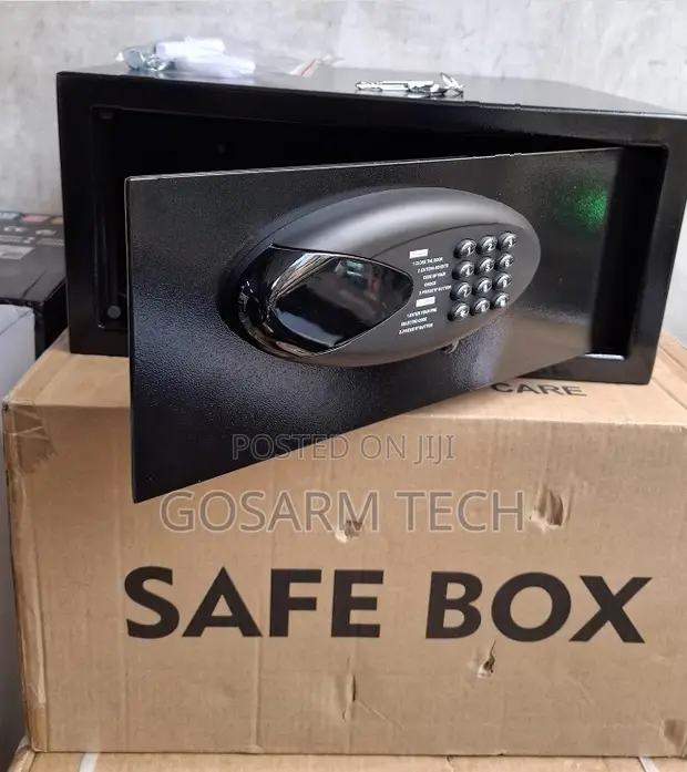 Digital Safebox with Password Lock for Documents & Valuables - 1