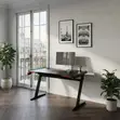 Ergonomic Gaming & Office Desk - Black - 4