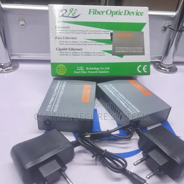 Faiba Gigabit Fibre Optic Media Converter - 1