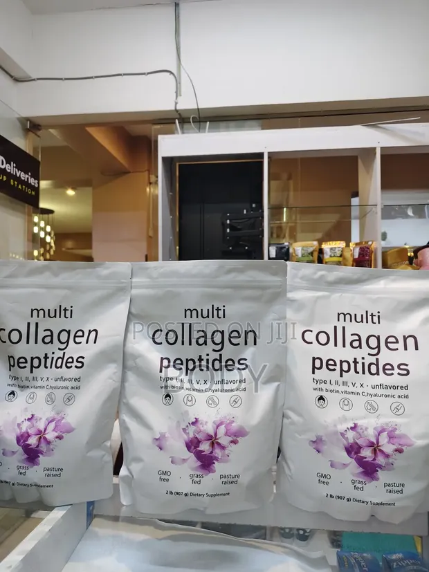 Multi Collagen Peptides with Biotin & Vitamin C - 1
