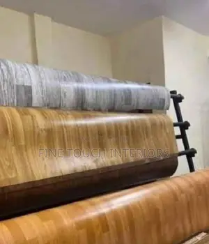 Vinyl Mkeka Wa Mbao Carpets - Natural Wood Design