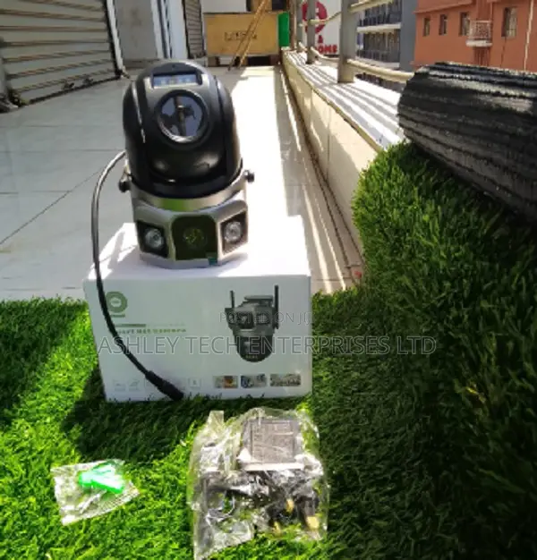AC Powered Dual Camera WiFi Security Dome Camera - 1