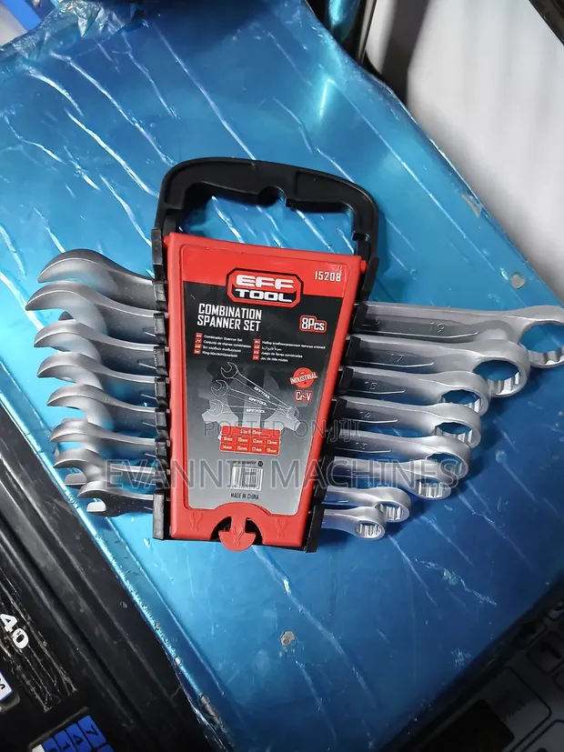 Eff Tool 8-Piece Combination Spanner Set - 1