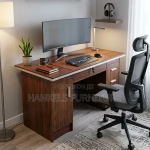 Executive Desk with Drawers - Modern Office Desk
