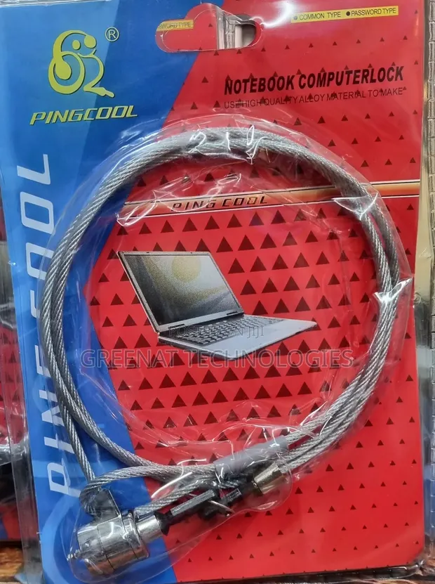 Pingcool Laptop Security Cable Lock - 1